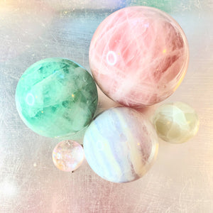 Crystal Spheres: Union of Body, Mind, & Spirit