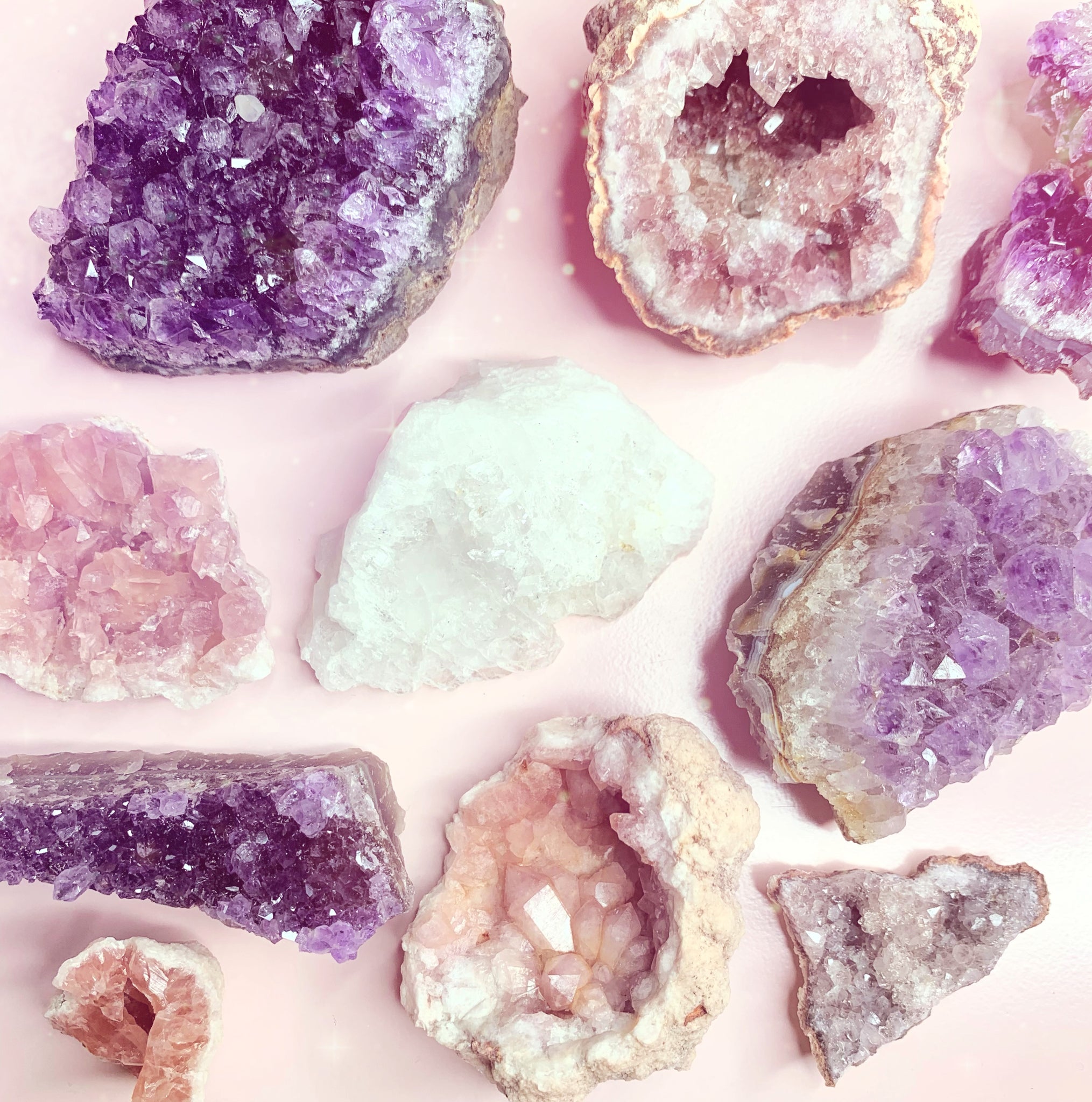 Crystal Clusters: Transmute & Purify Your Environment