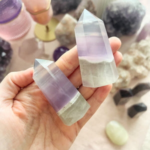 Pastel Fluorite Mini Tower