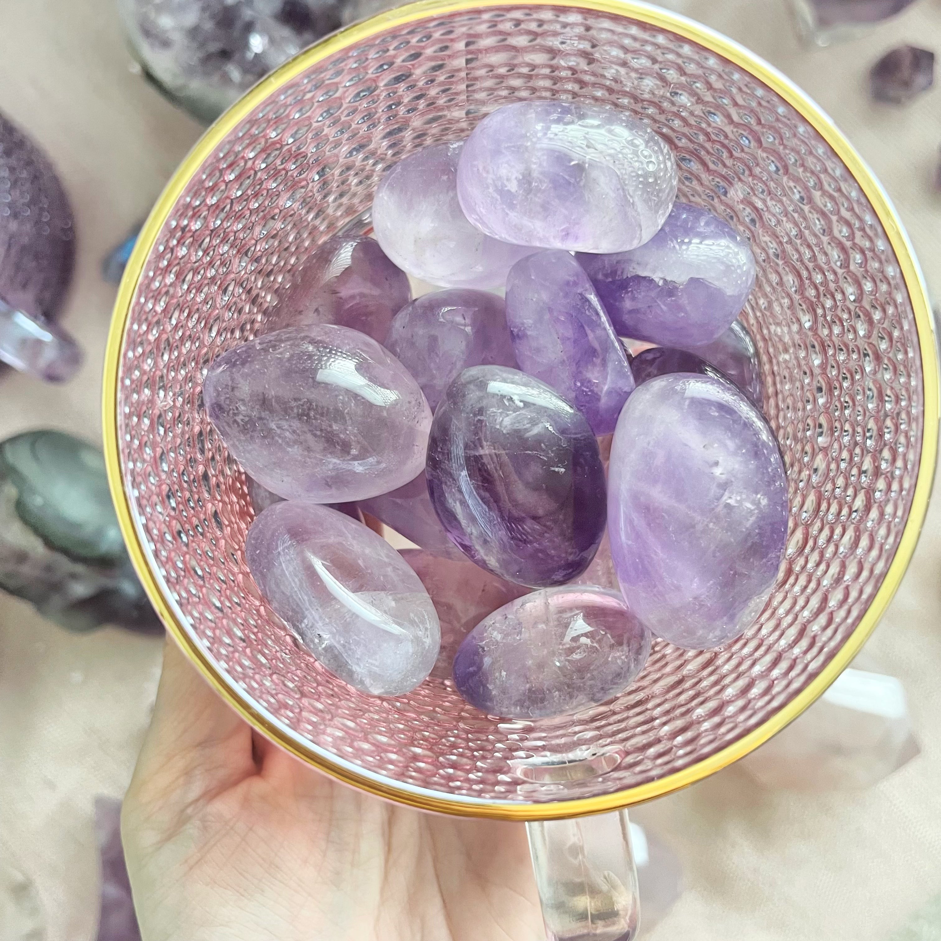 Large Amethyst Tumbles