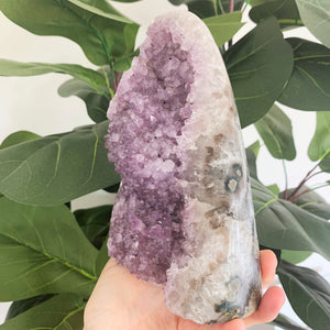 Standing Amethyst Geode