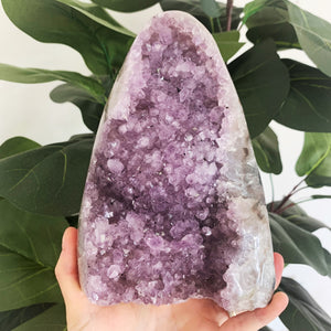 Standing Amethyst Geode