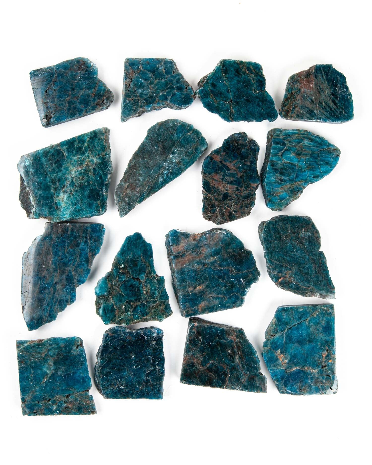 Blue Apatite Slab