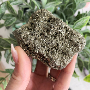 Druzy Pyrite Nugget