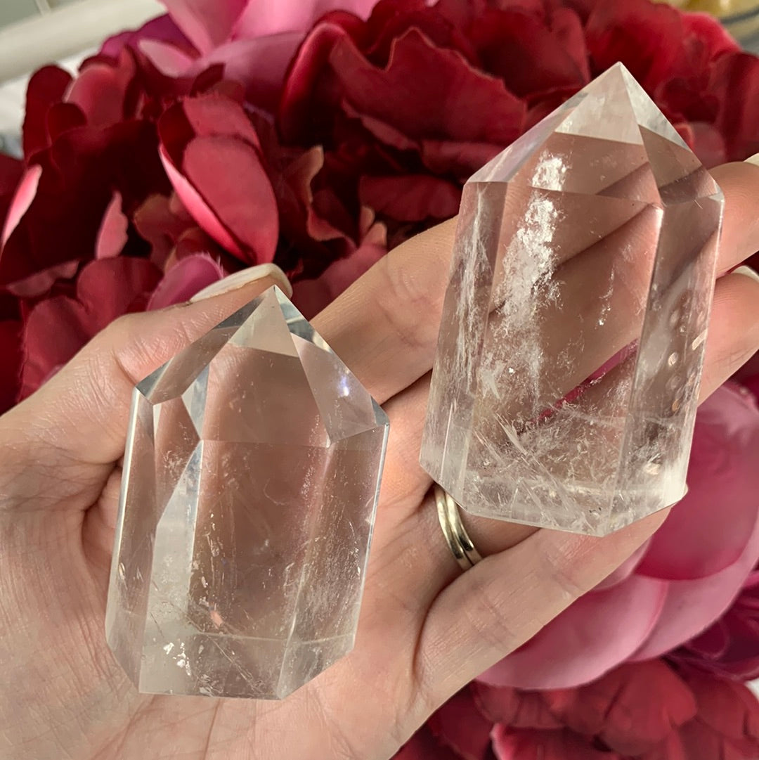 Clear Quartz Towers