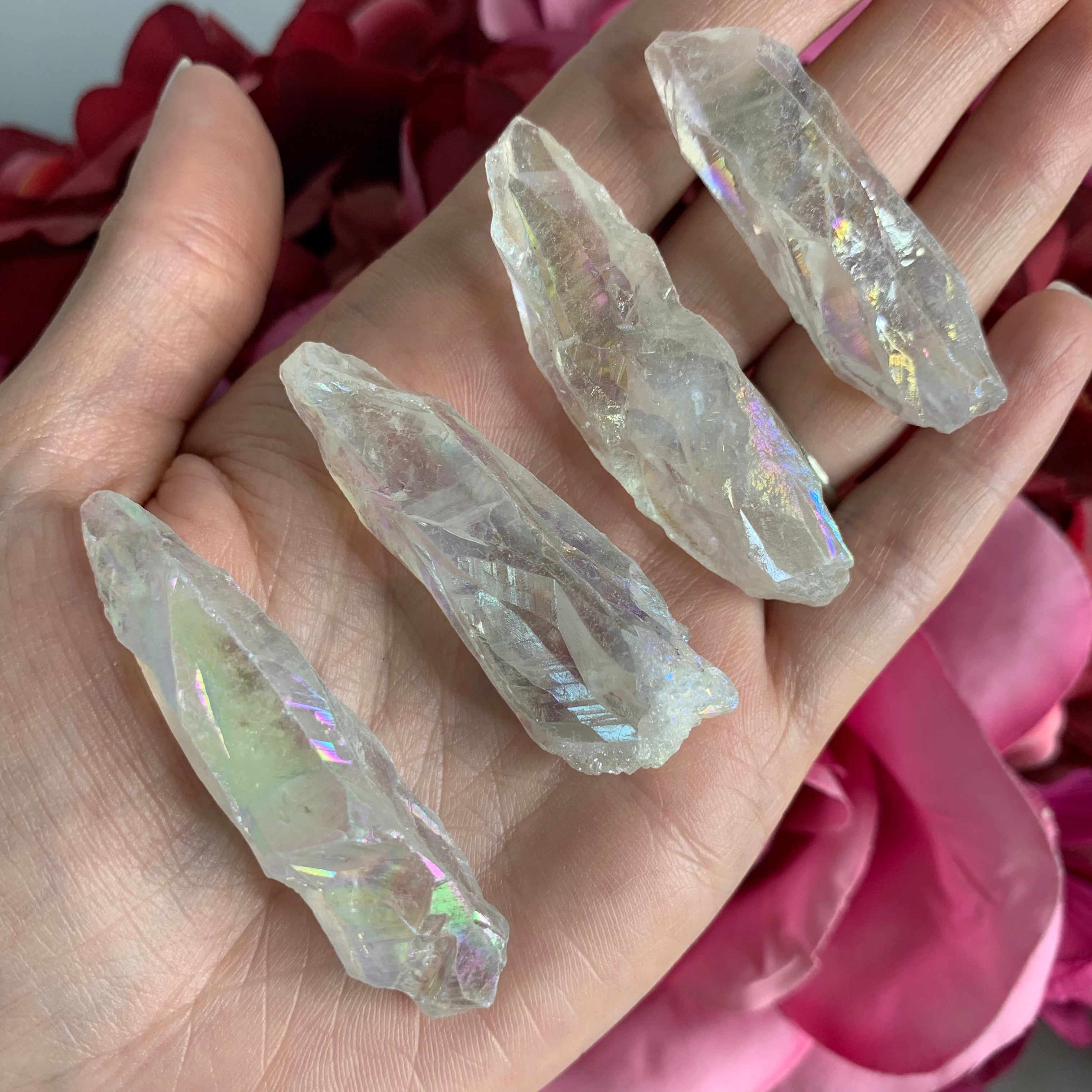 Raw Aura Clear Quartz