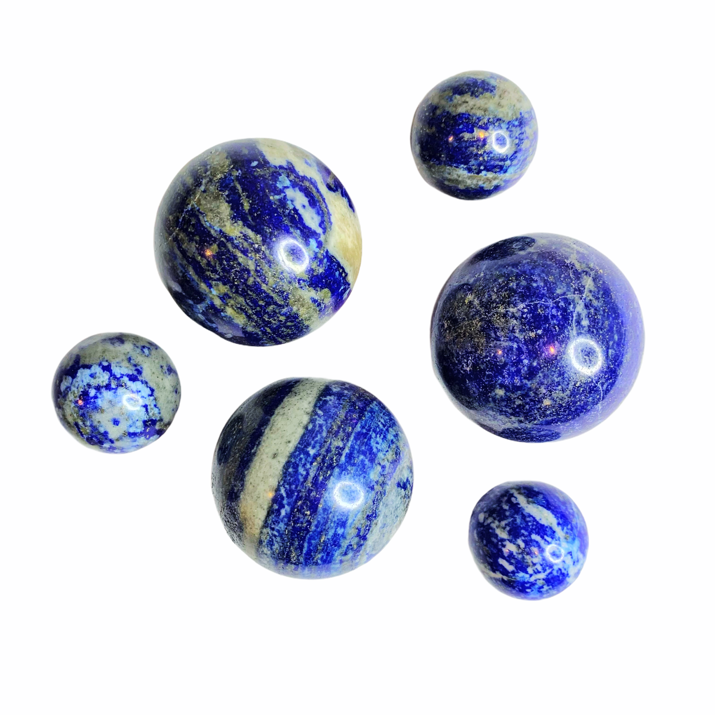 Lapis Lazuli Mini-Spheres